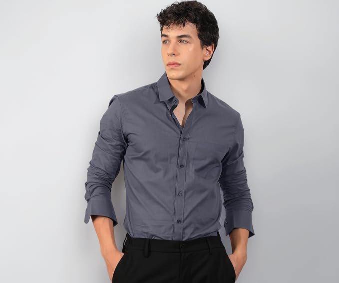 Pinkmint Mens Cotton Blend Regular Fit